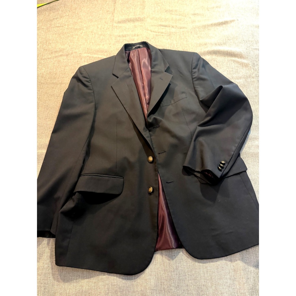 Daniel Gray 100%  gray wool blazer Travel Concepts. S&K Famous Brands Size 40R